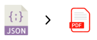 json to pdf
